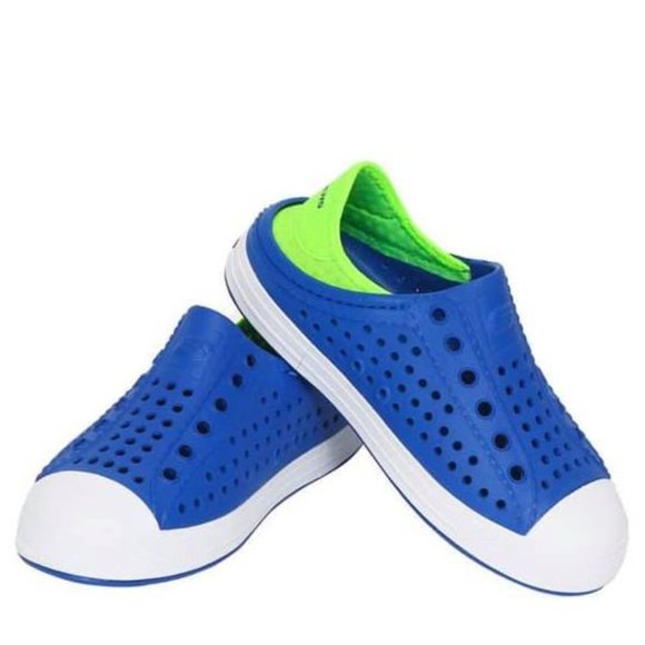 Skechers Other - - Skechers Boys Guzman Aqua shoes size 5 Blue/Lime